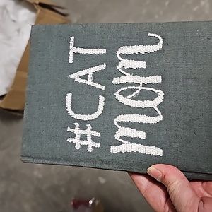 NWOT Beaded Journal Cat Mom